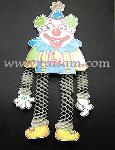 TS64006HF   HANDING CLOWN(C) W/SWING  LEGS AND HANDS   